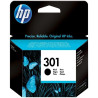 Cartucho de tinta original hp nº301/ negro